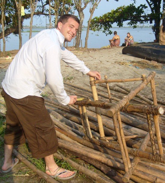 Bamboo furniture making class Living it up on an island ...